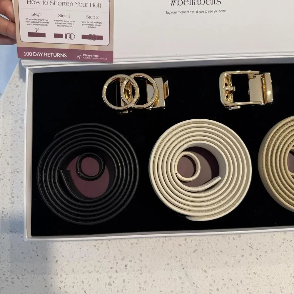 Bella belts trio